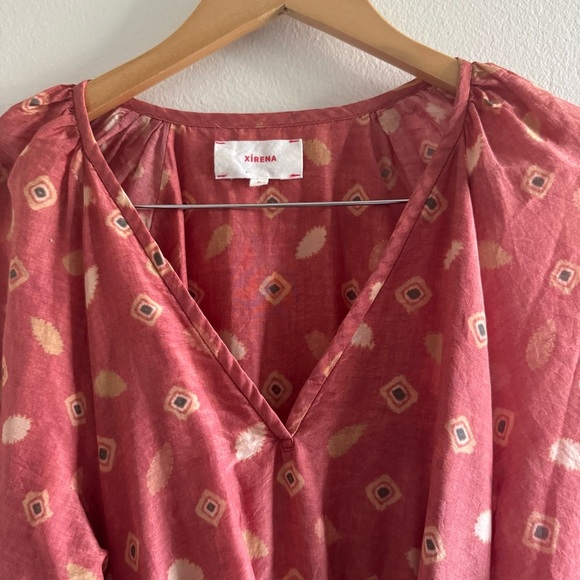 Xirena Rust Symone Silk Blend Dress size Medium - Picture 9 of 14